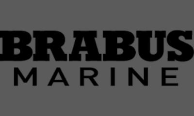 Logo de Brabus Marine, spécialiste de la customisation de bateau haut de gamme
